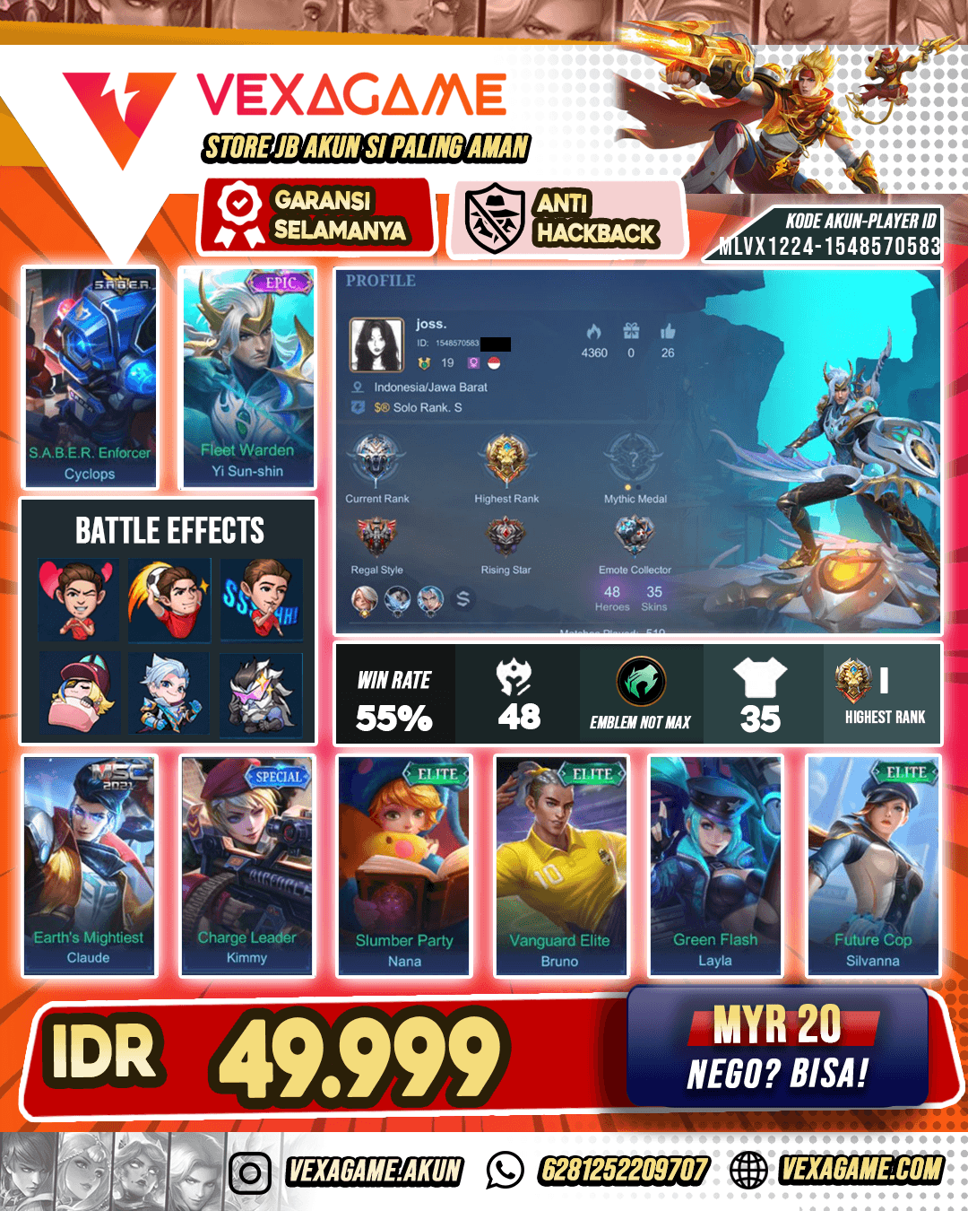 Akun Paket Hemat