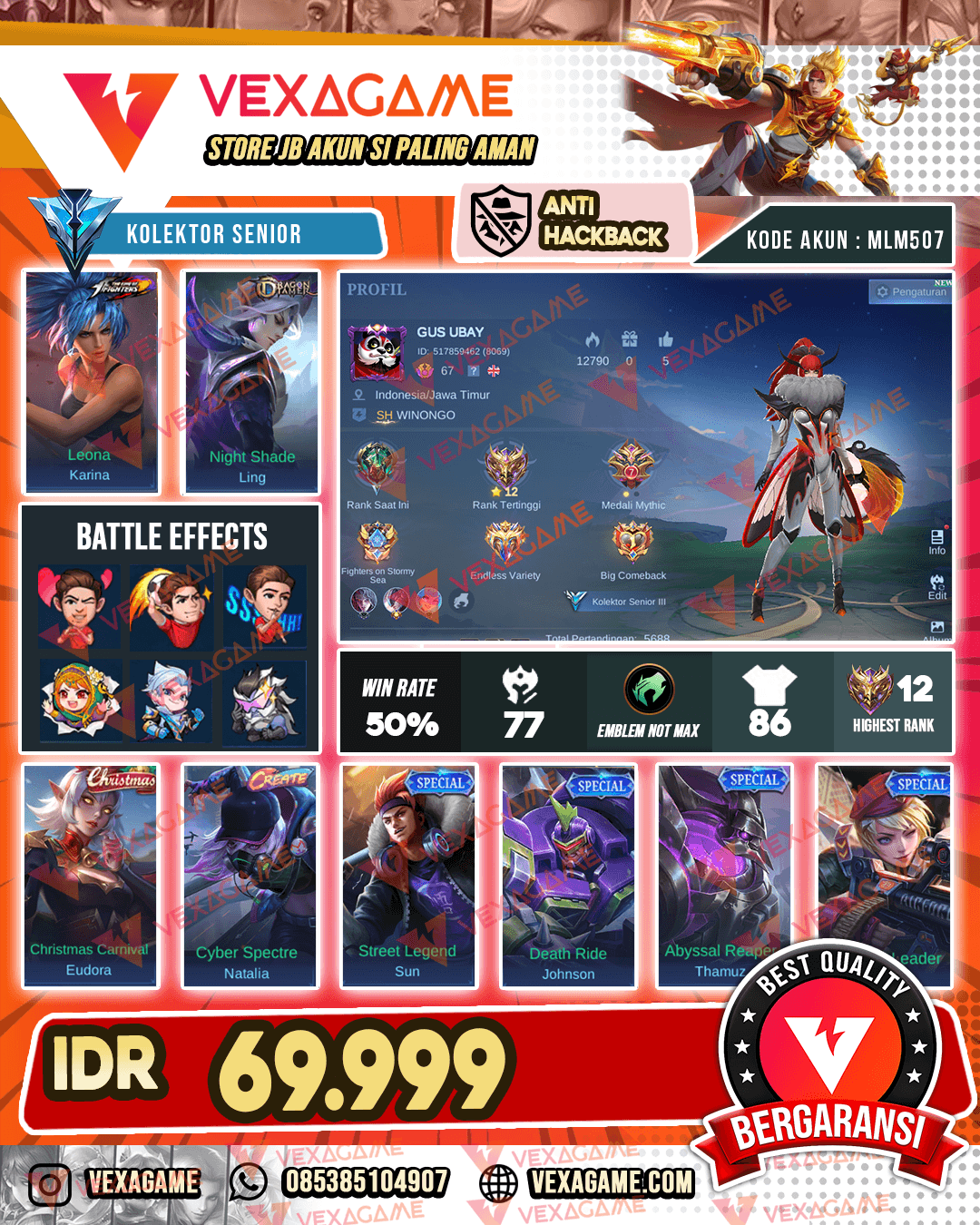 Akun Murah Harga Pelajar