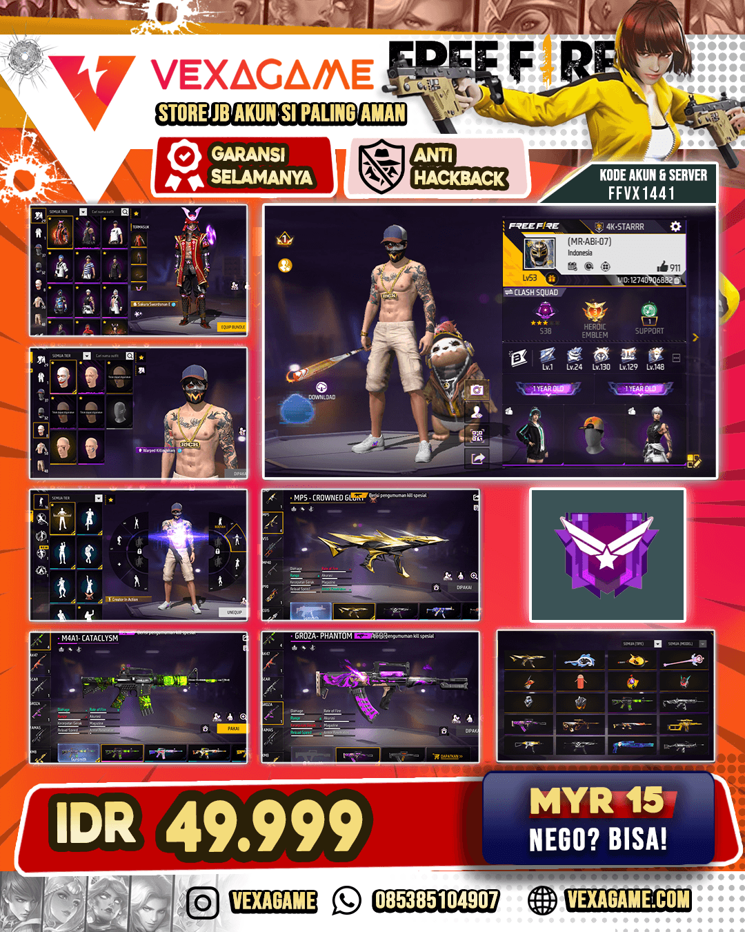 AKUN MURAH MERIAH