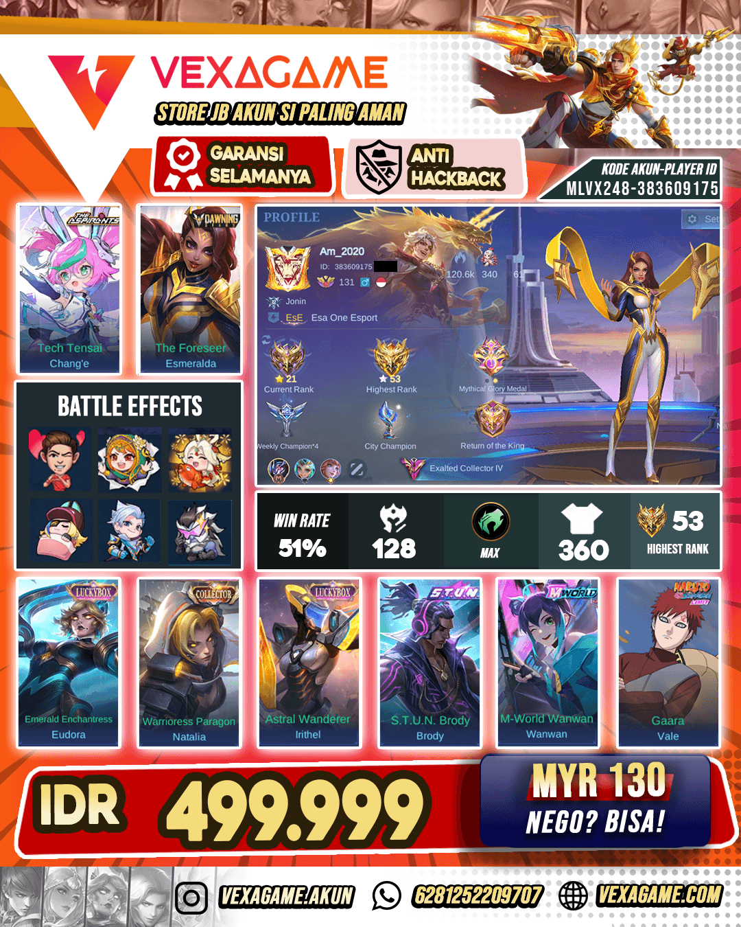 Esmeralda Dawning Murah