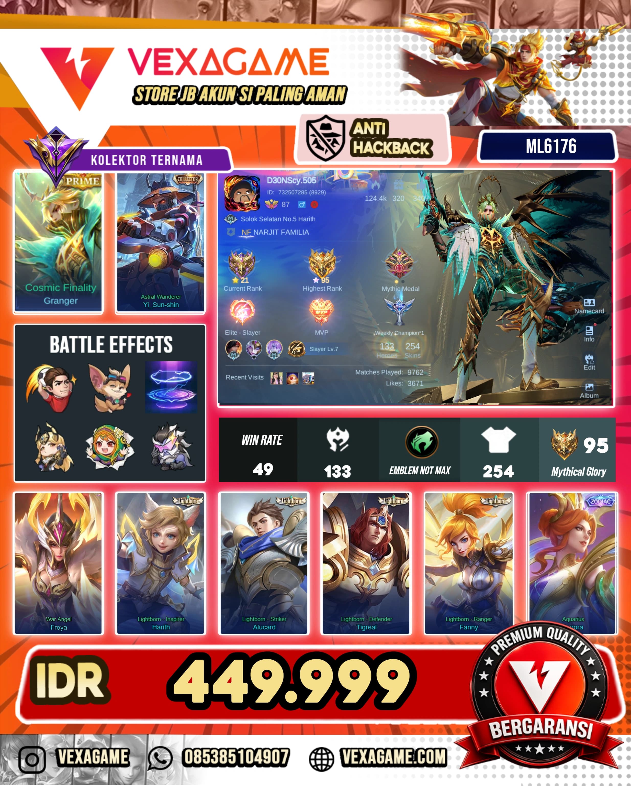 Granger Prime | Yss Collector | Freya Luckybox | Tas Tas On