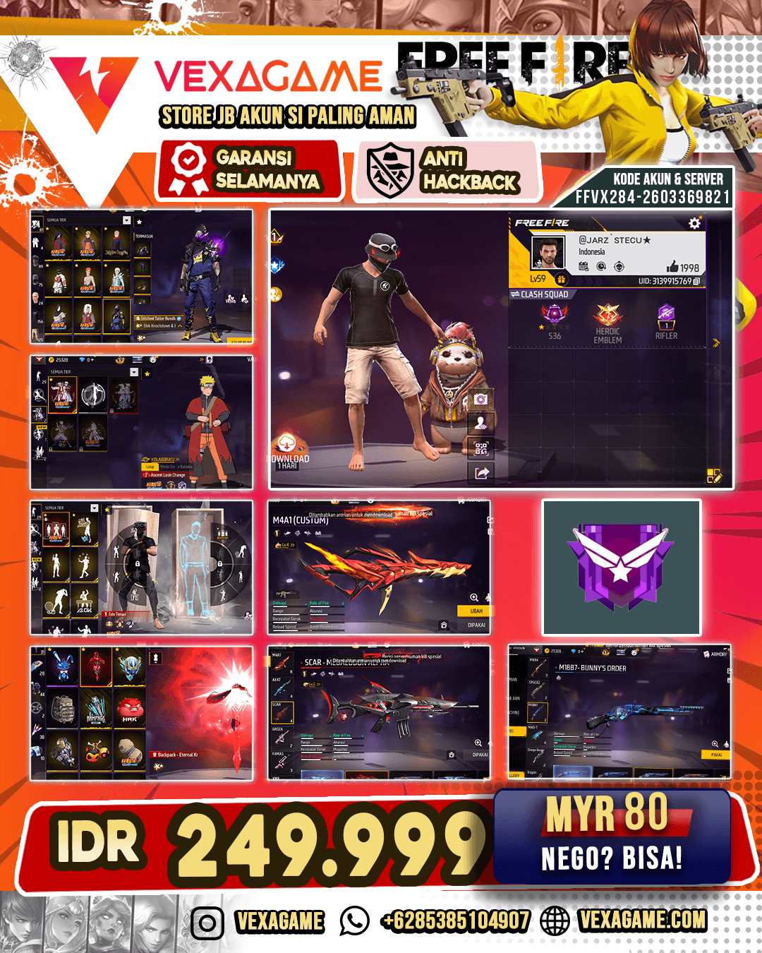3 EVO | 6 Bundle Naruto
