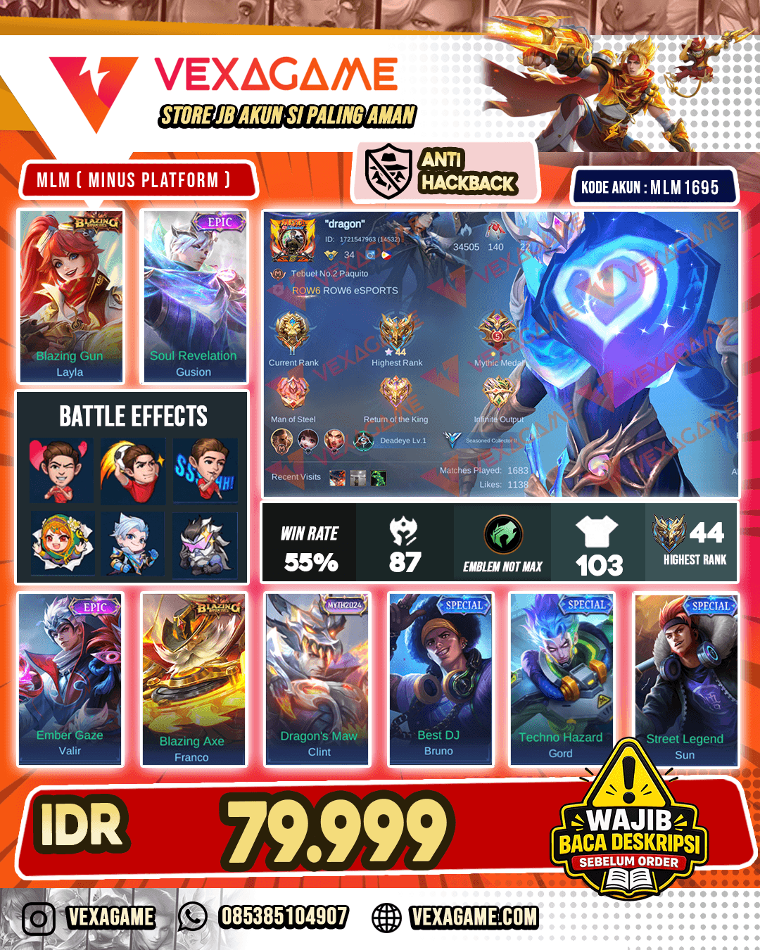 Gusion Epic