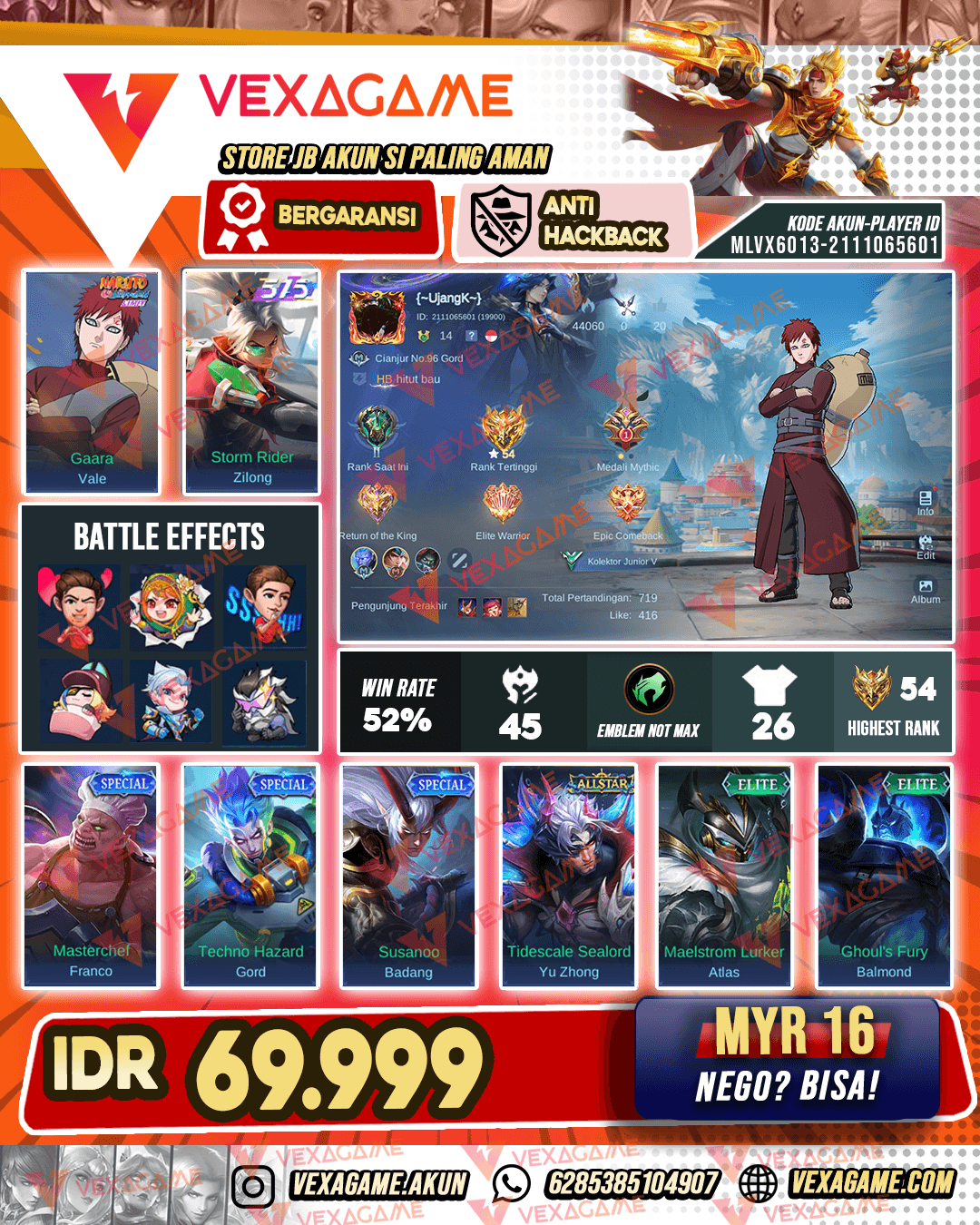 Akun Murah Harga Pelajar