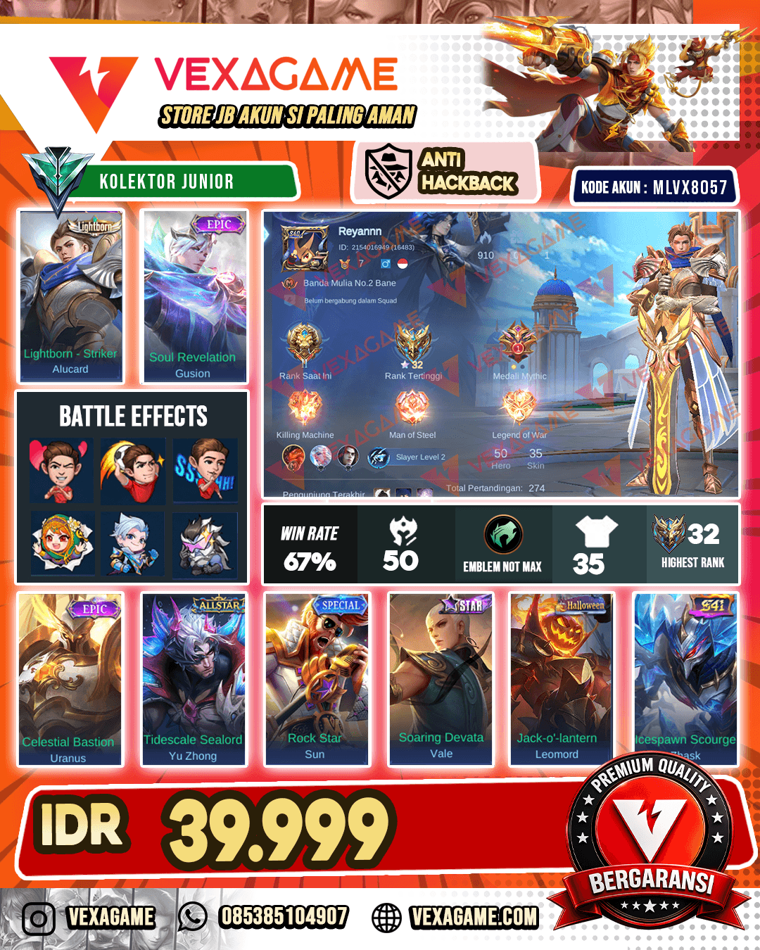 Akun Murah Harga Pelajar