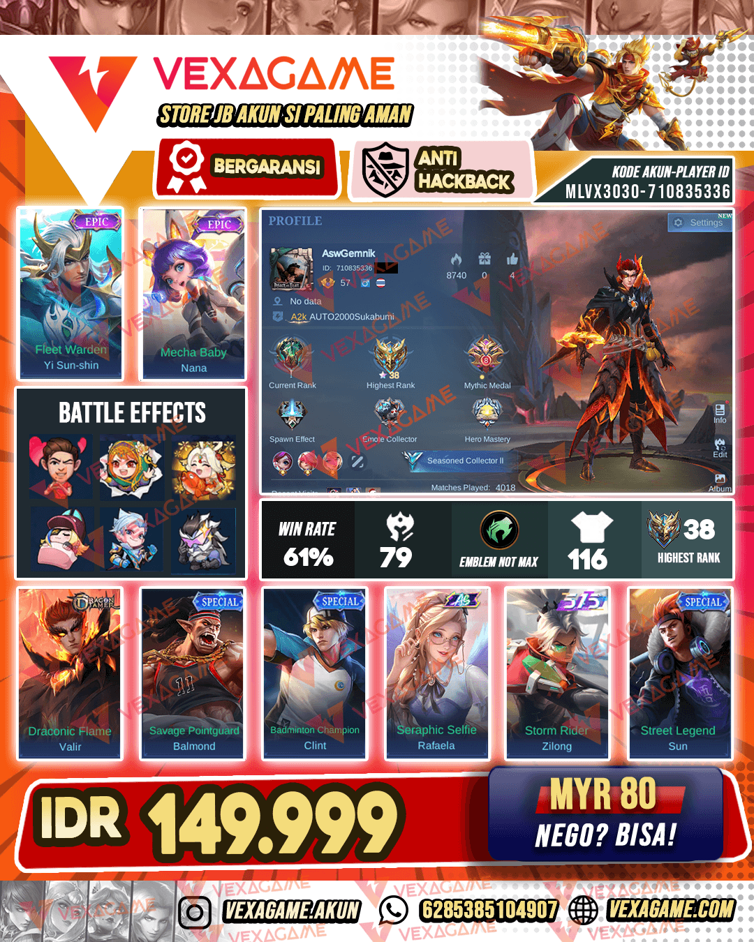 Valir Dragon Tamer X Yi Sun Shin Epic