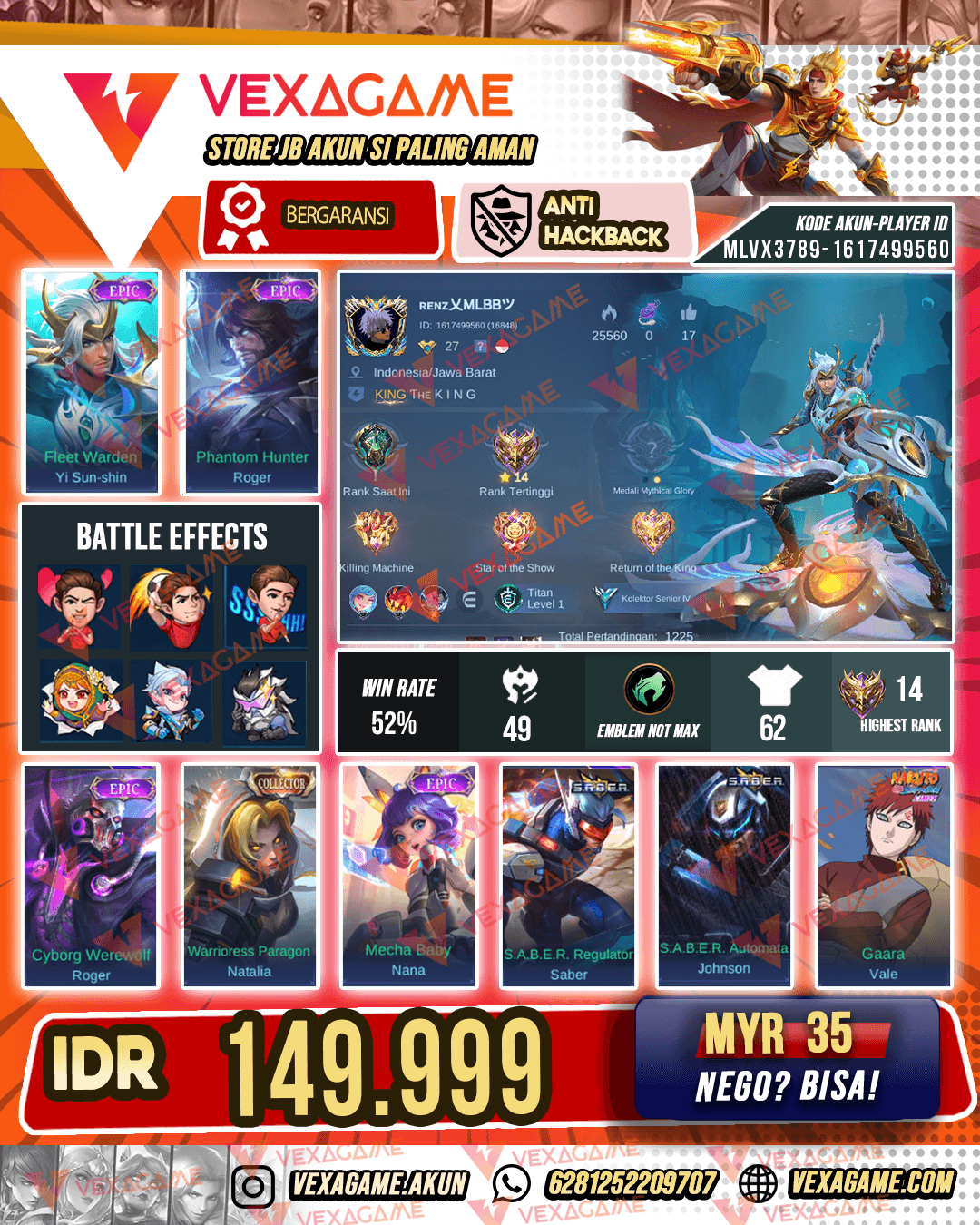 YSS Epic | Roger Epic