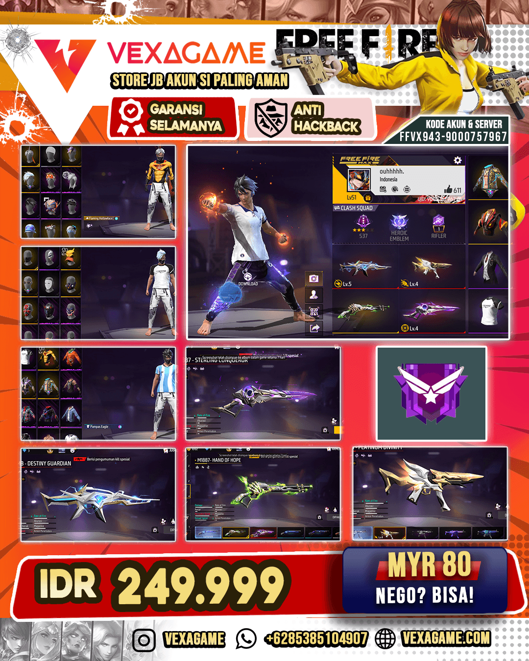 3 EVO | SG 4 RASA | VAULT OTW 100