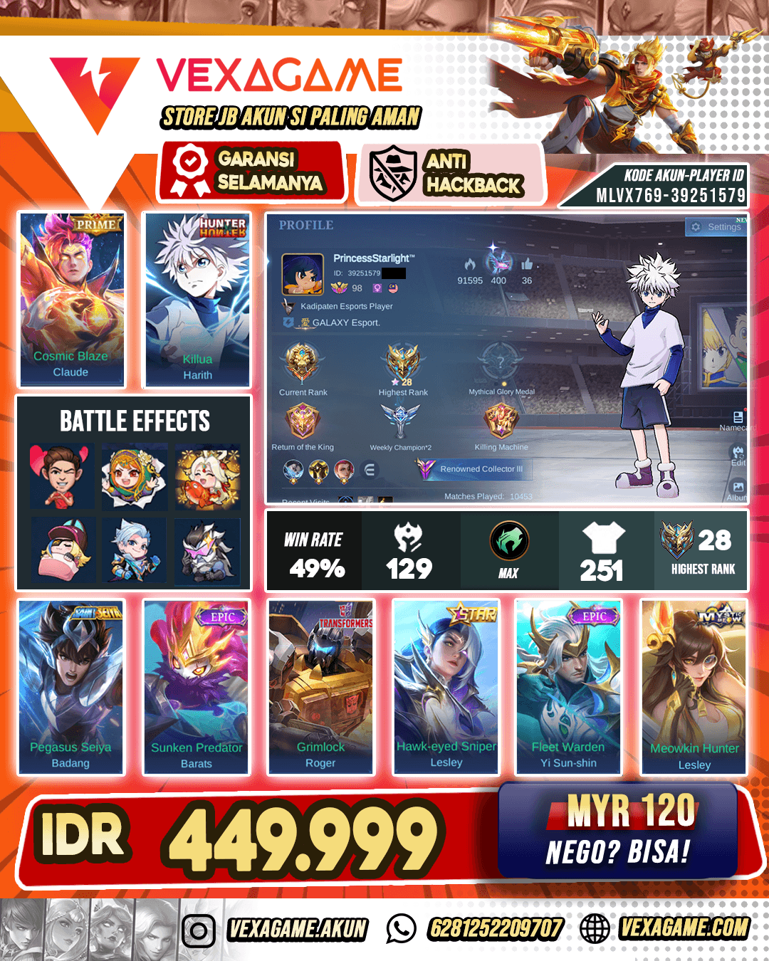 Harith HxH X Claude Prime