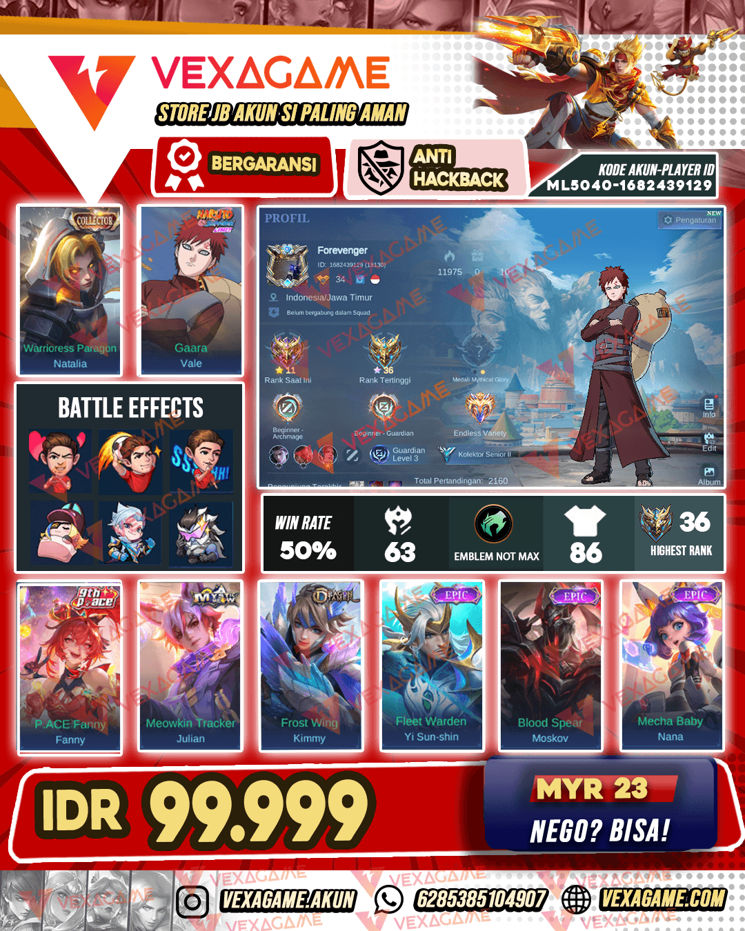 Vale Gaara | Natalia Collector