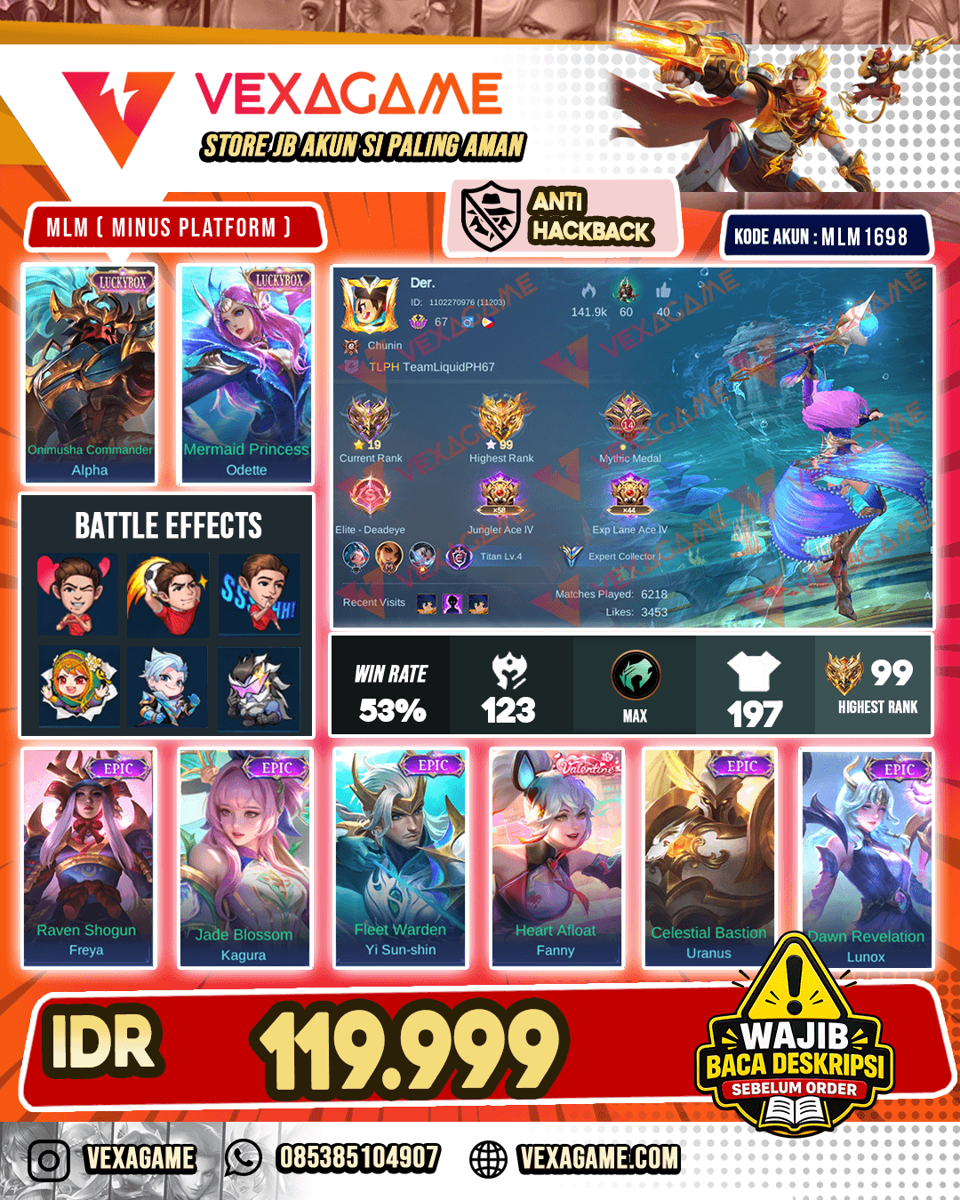 Odette X Alpha Luckybox