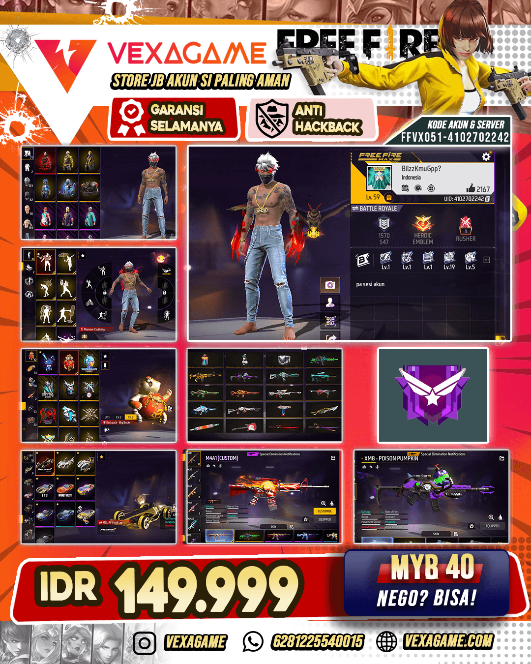 Vault 77, Set Scorpio, Mclaren Final Lap