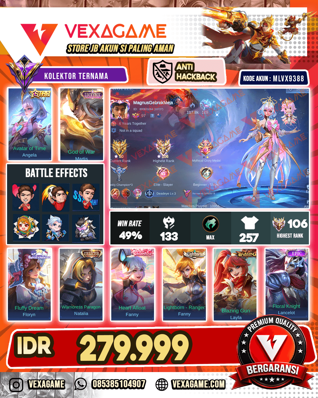 Angela Annual Star | Martis Luckybox | Ex Immo