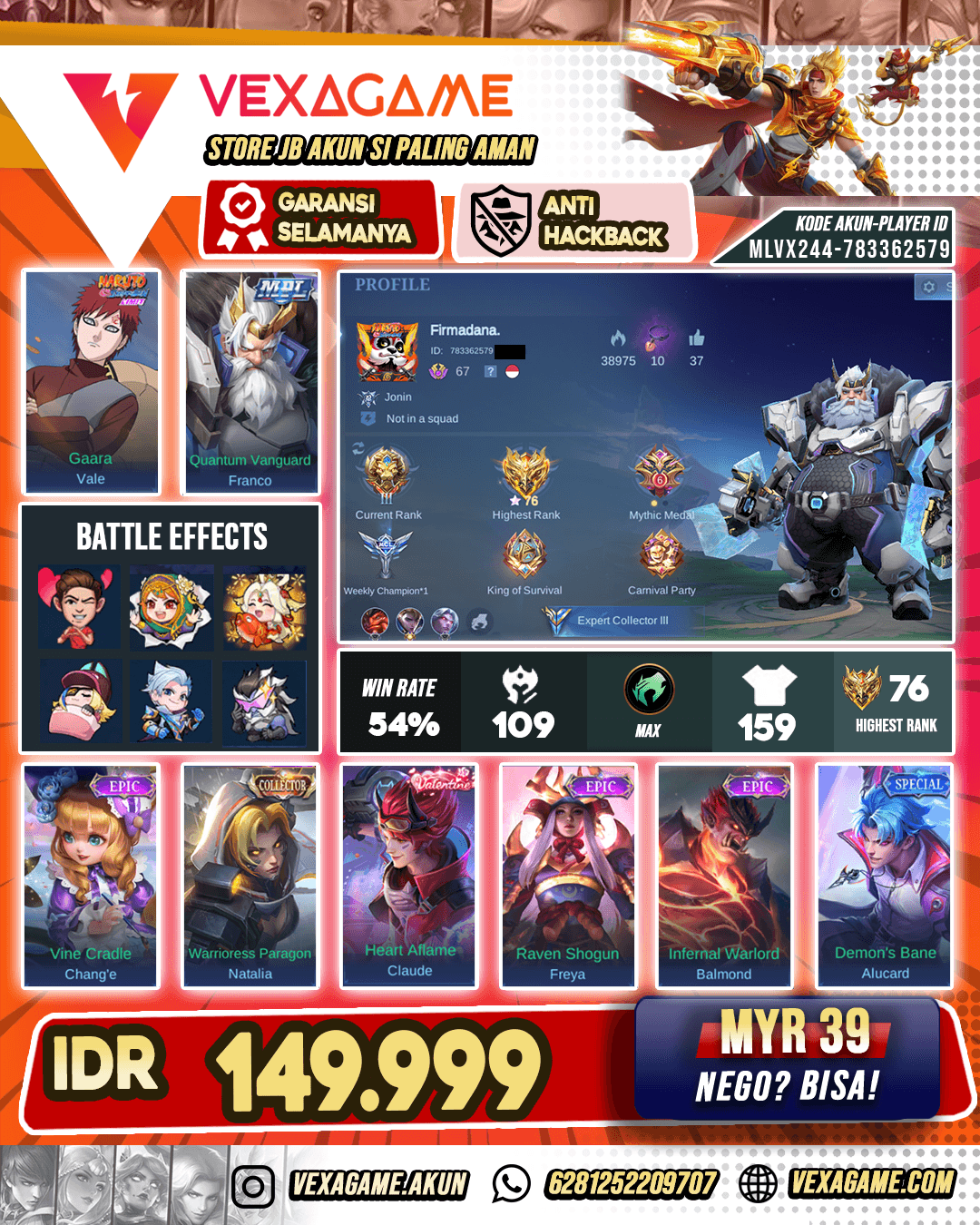 Franco MPL Murah
