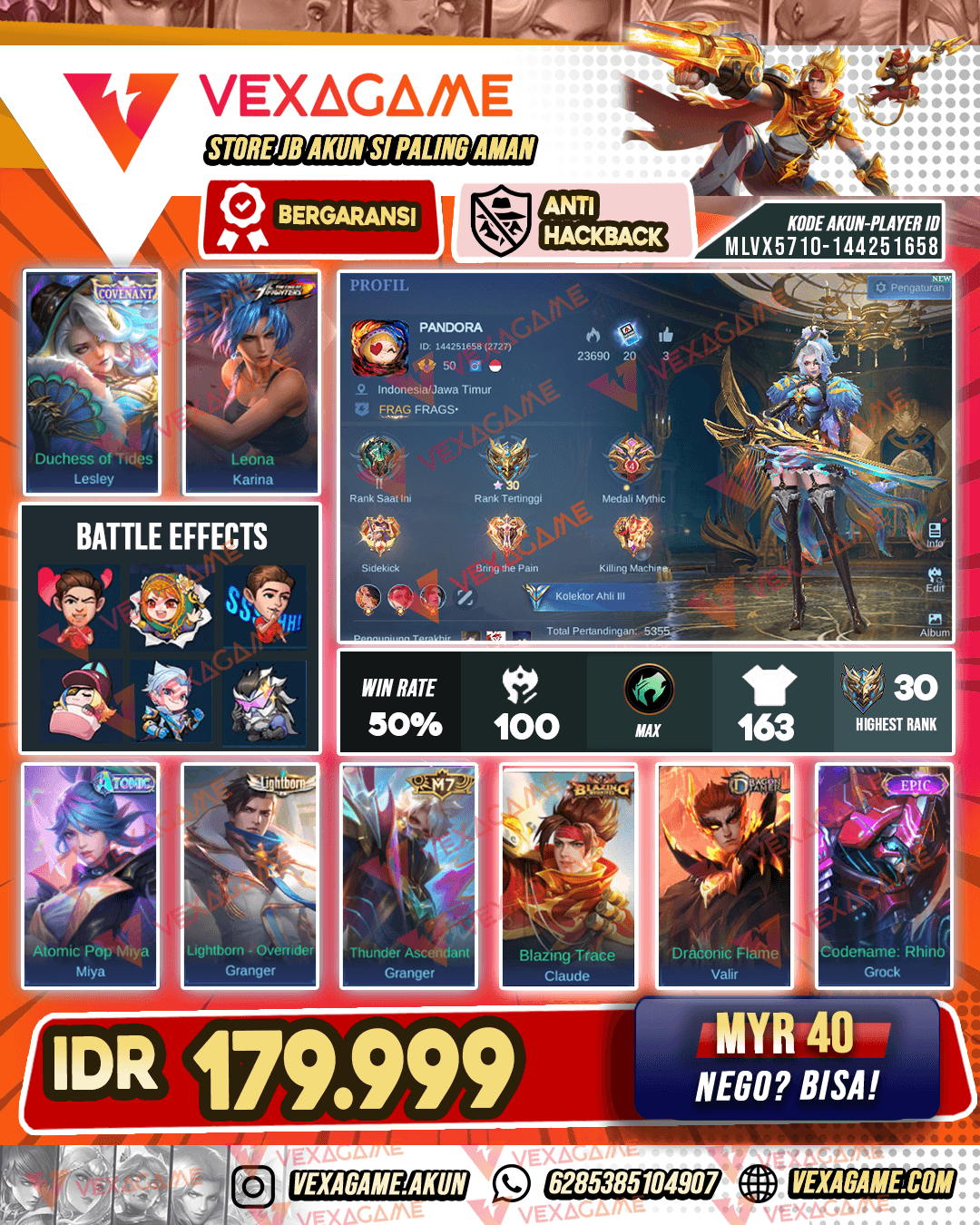Lesley Convenant | Miya Atomic | Emblem MAX