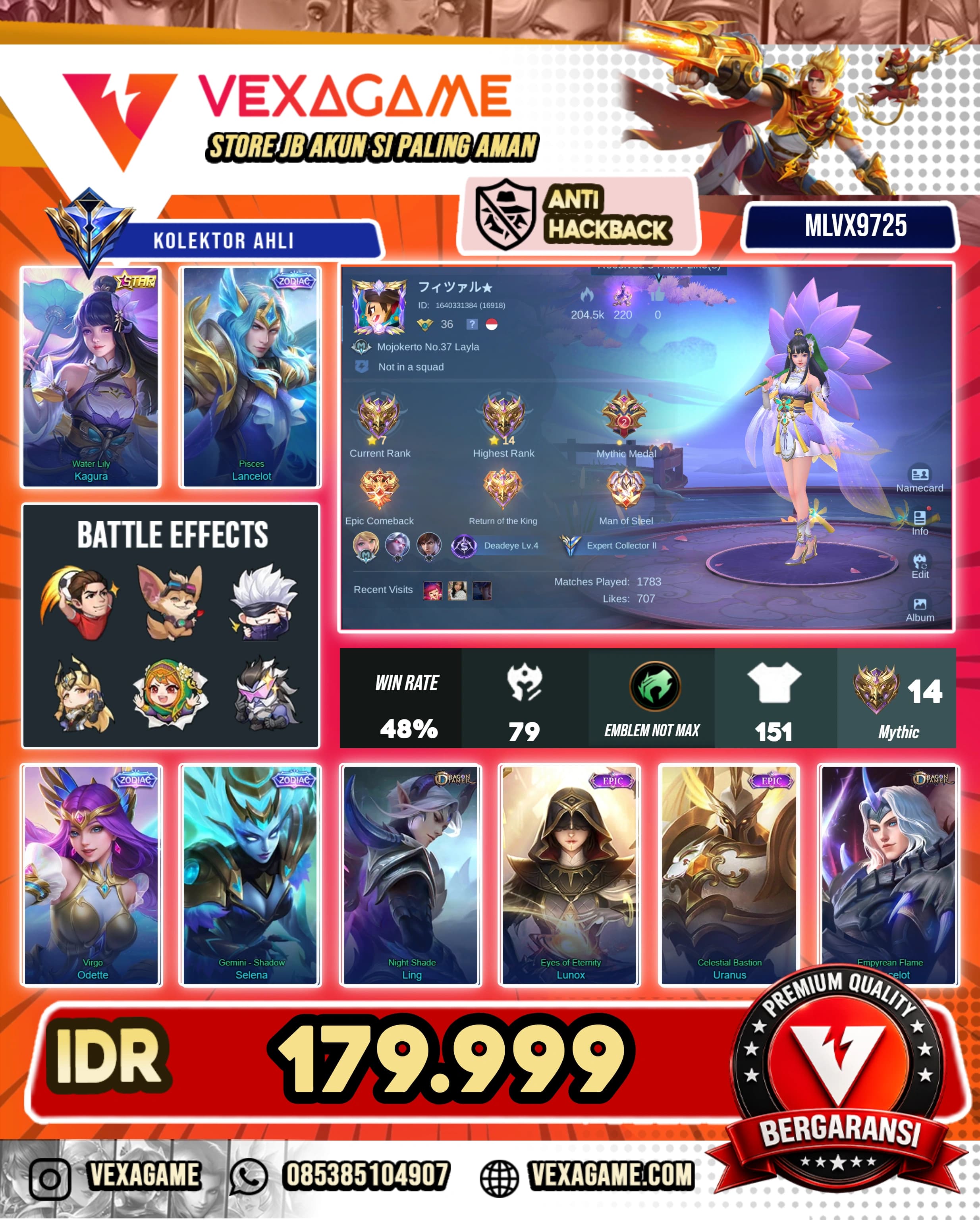 Kagura Annual Star | Lancelot Zodiac