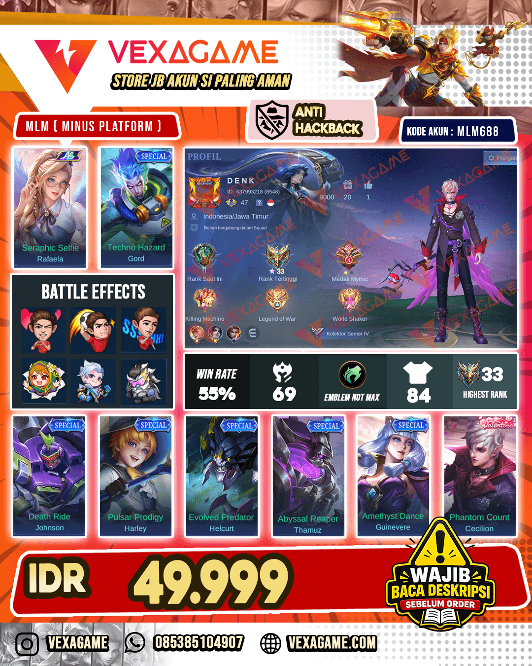 Akun Murah Harga Pelajar