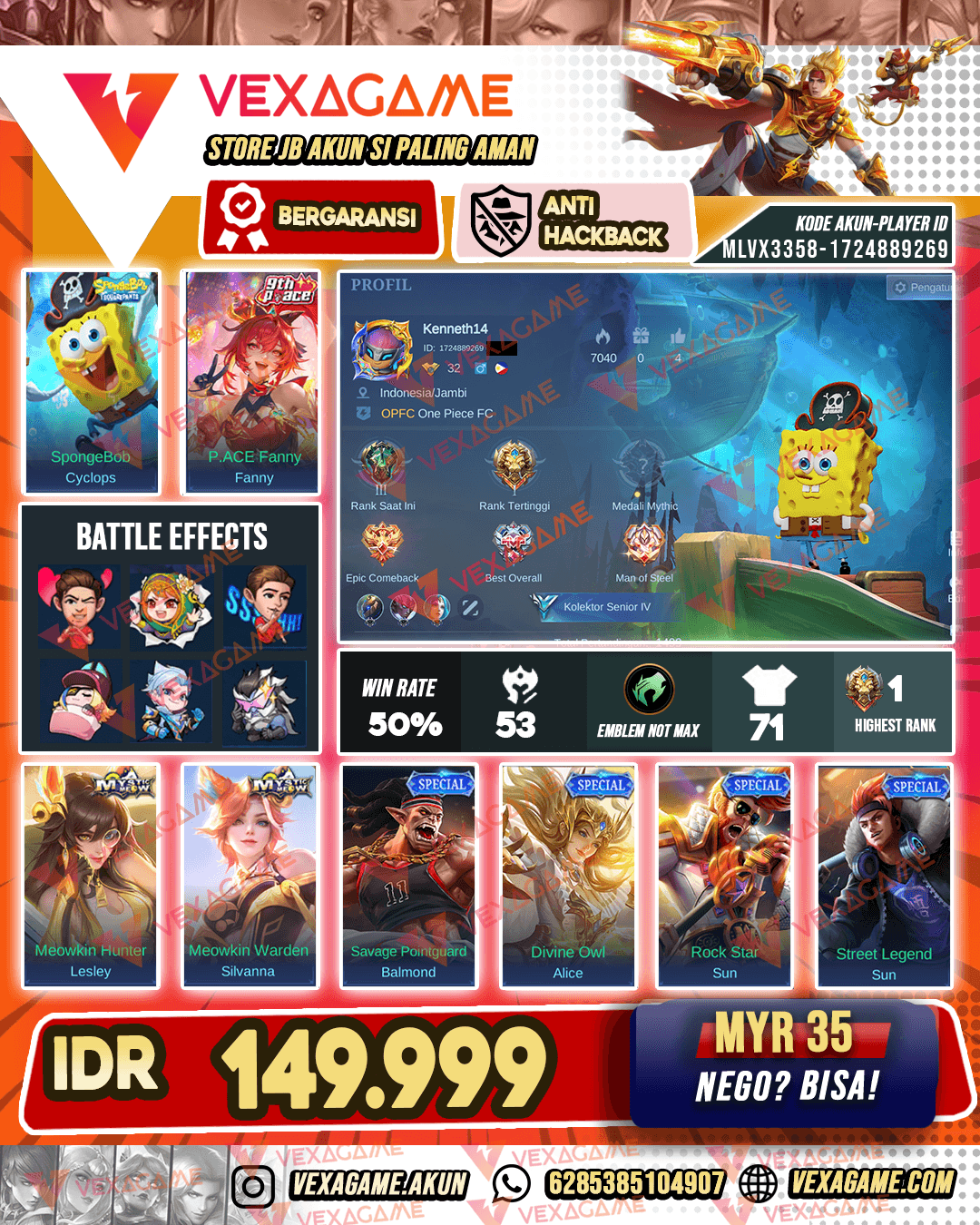 Cyclops Spongebob