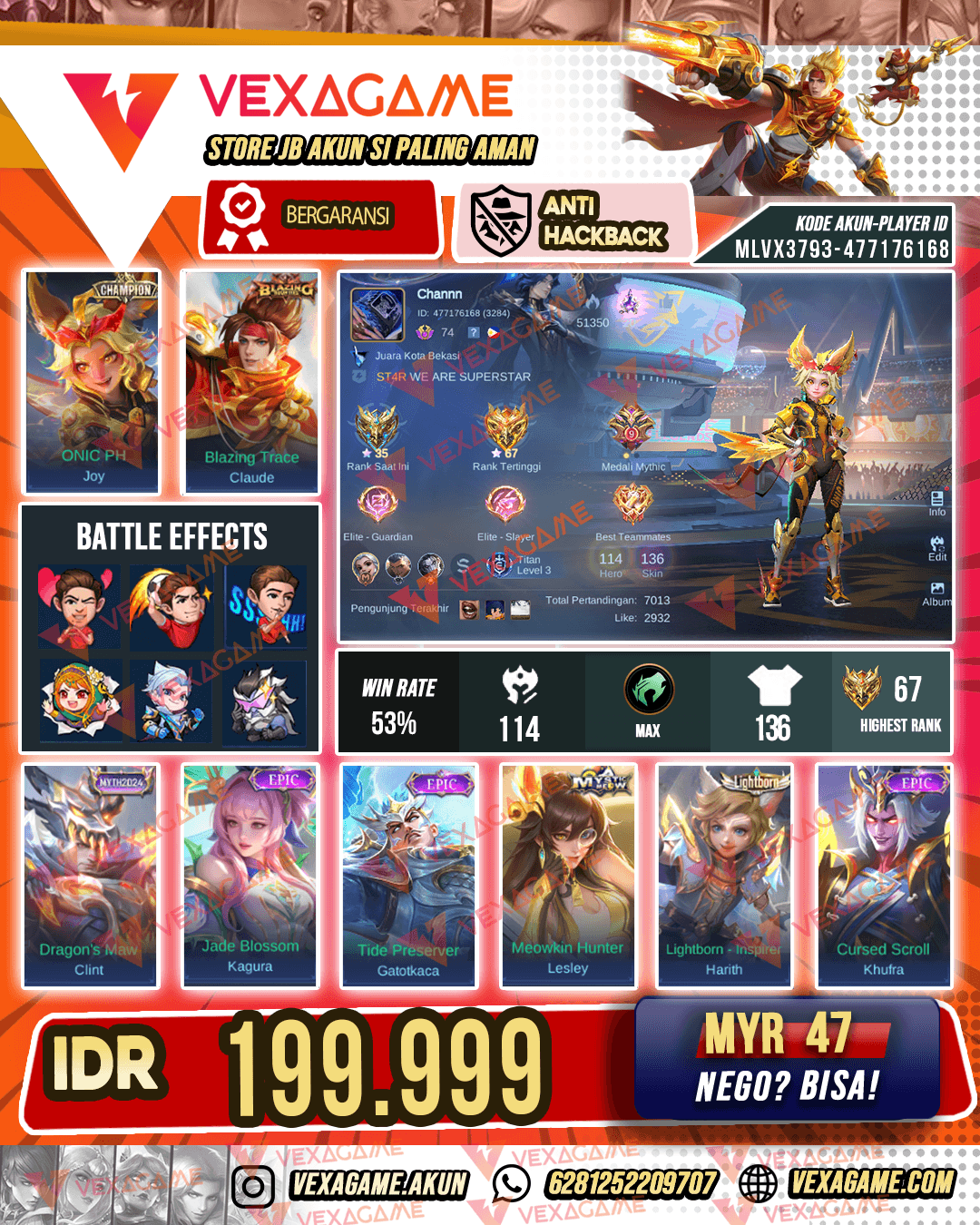 Joy Champions | Claude Blazing