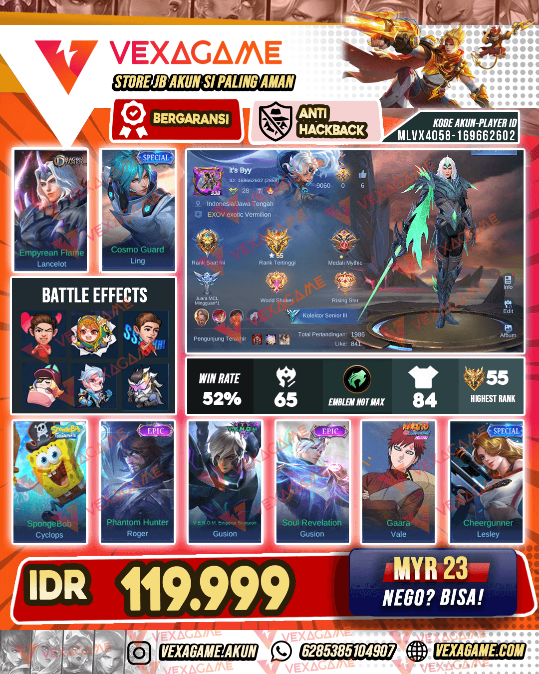 Lancelot Dragon Tamer | LIng Special