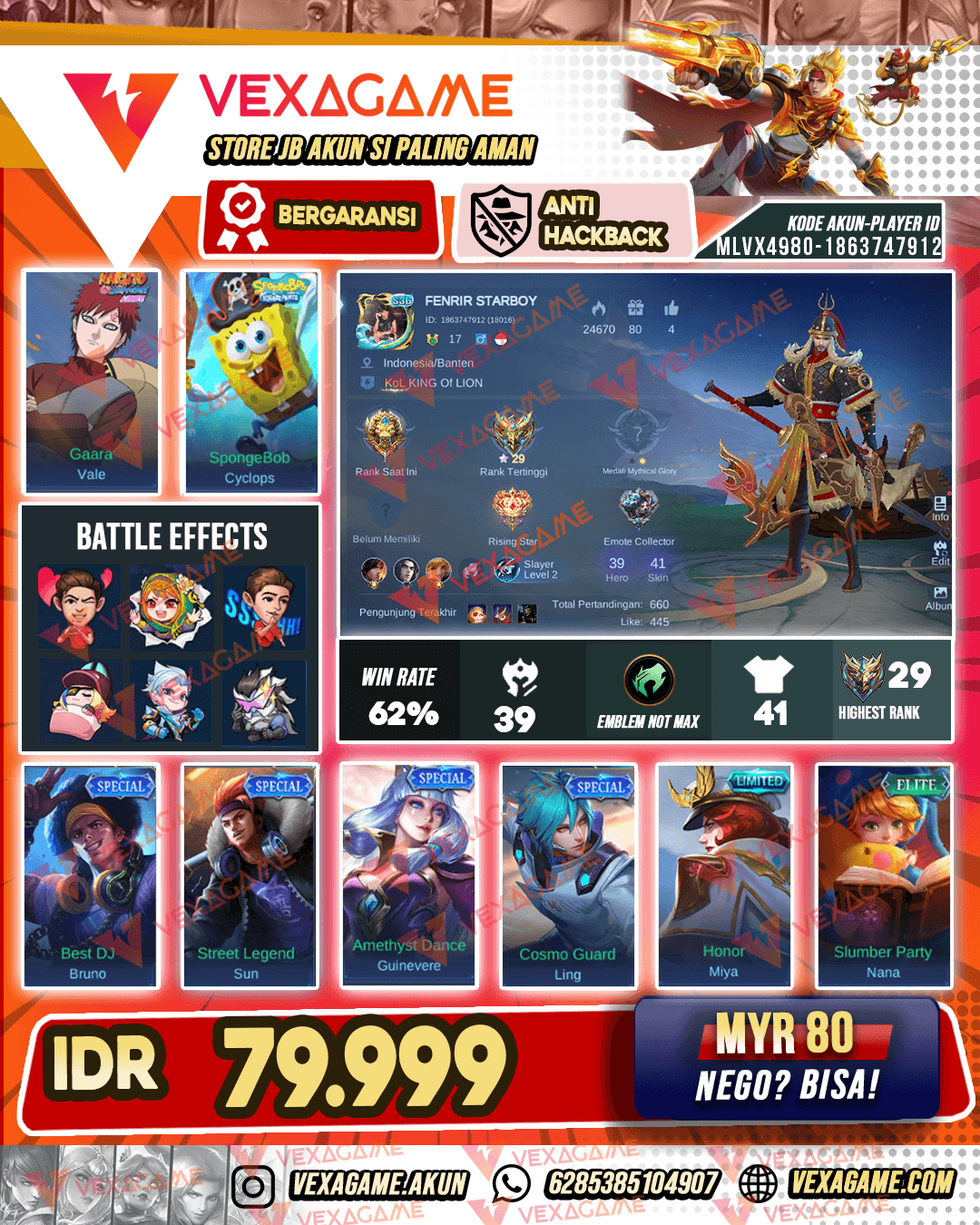 Akun Murah