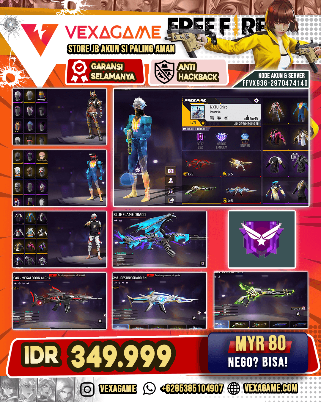 EVO 4 | SG 5 RASA | VAULT OTW 400