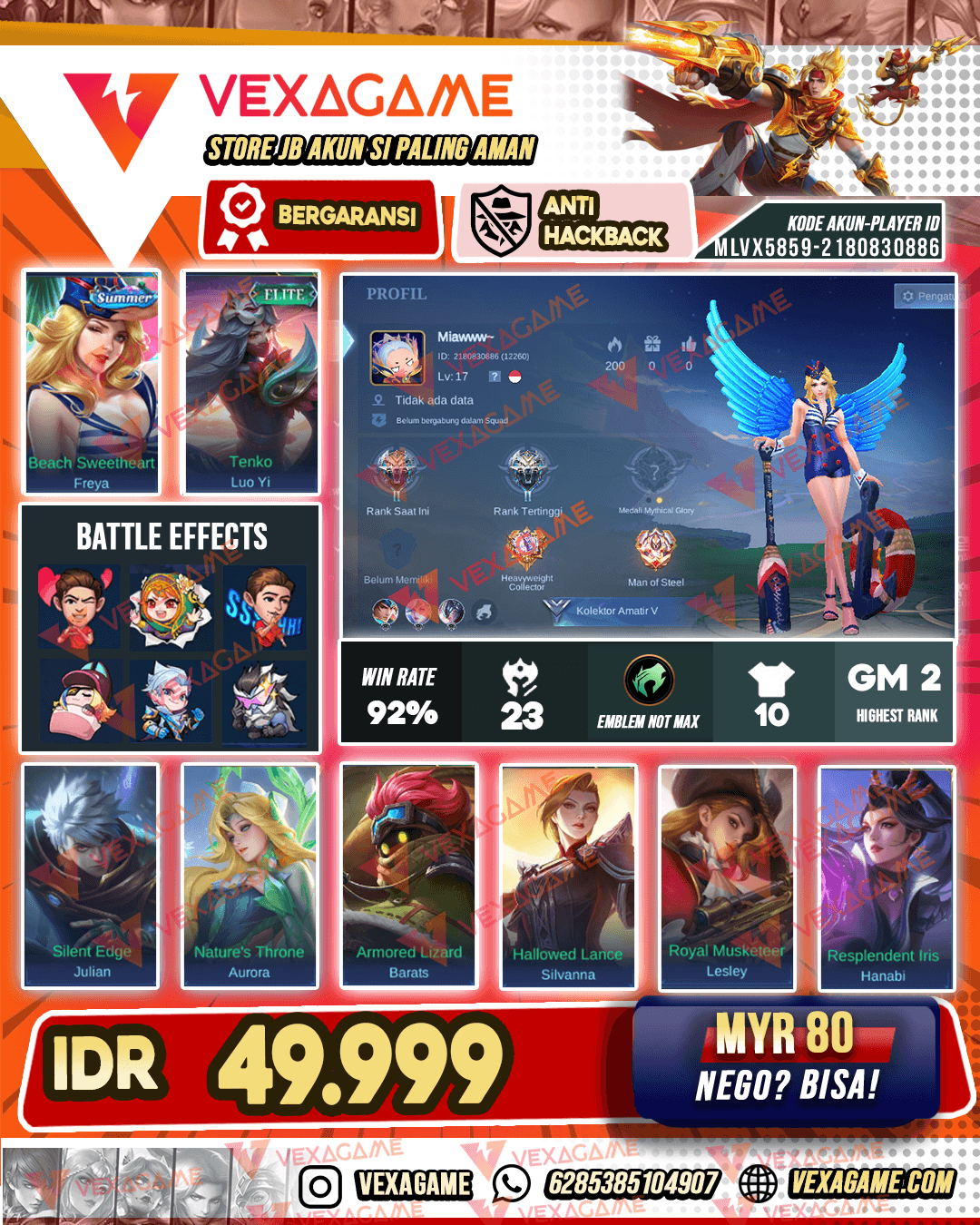 Akun Murah Meriah