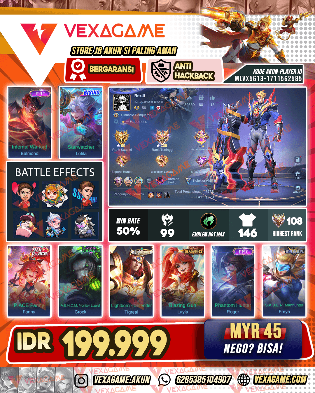 Balmond Epic | Lolita Rising | Ex Immortal