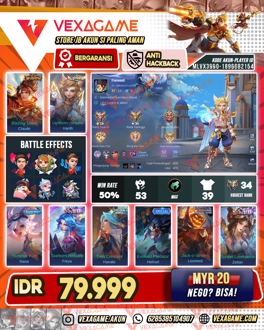 Akun Murah Harga Pelajar
