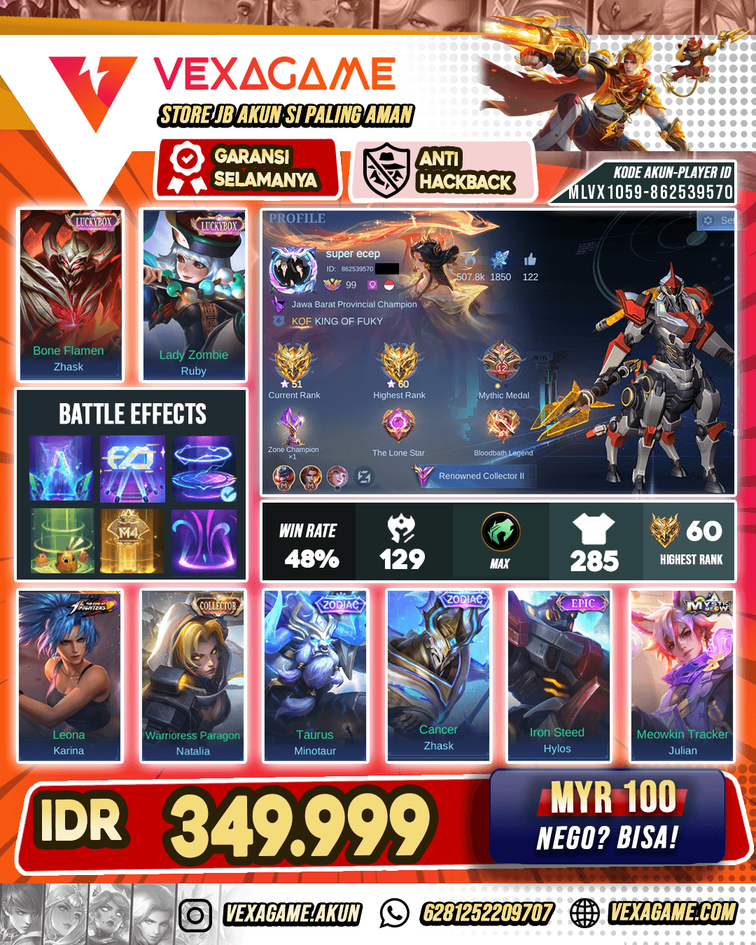 Ruby X Zhask Luckybox | Tas - Tas ON