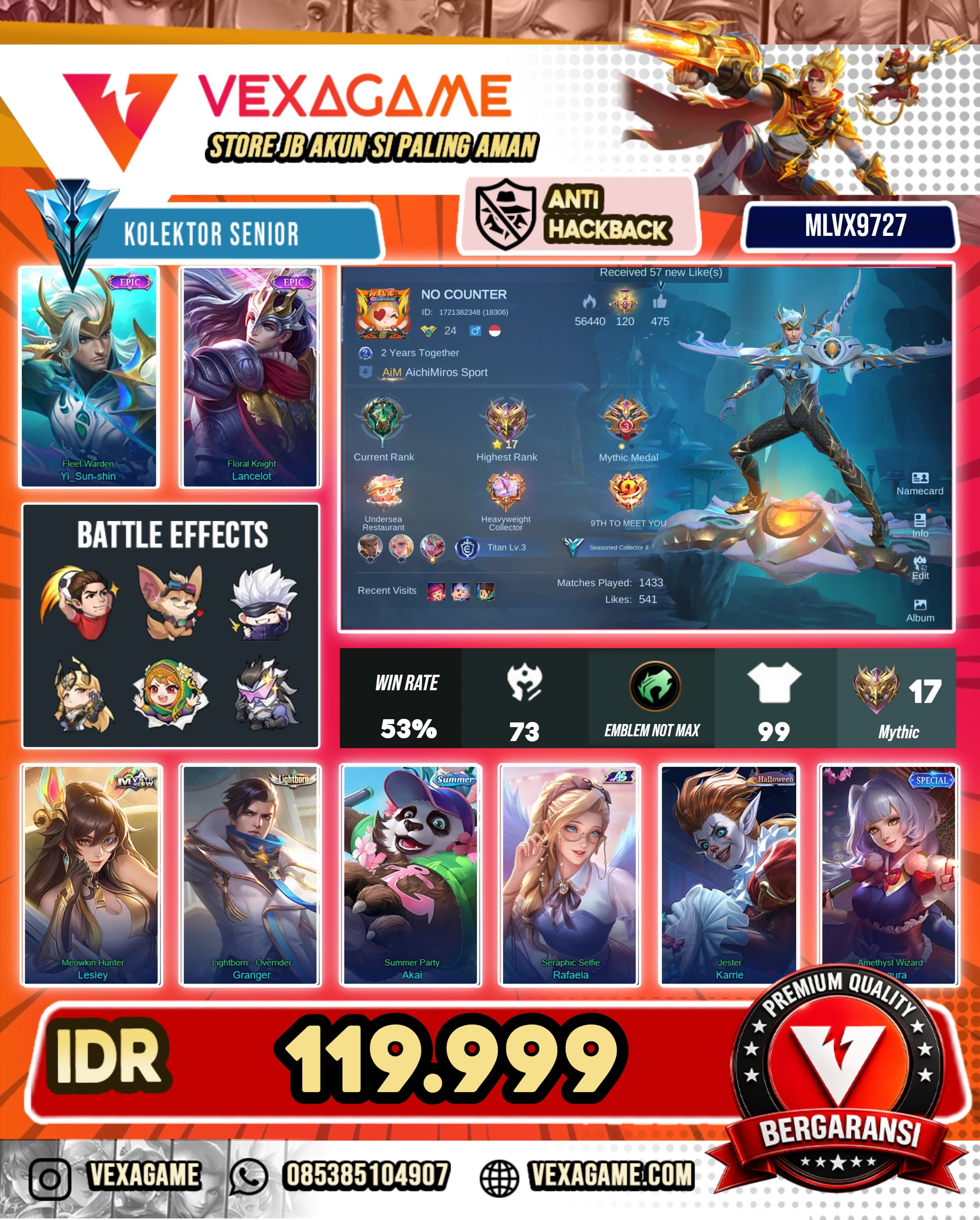 Yss Epic | lancelot Epic