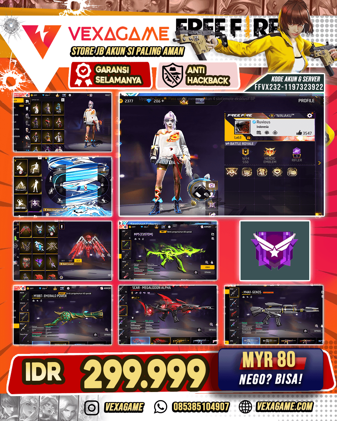 SCAR EVO MAX | Vault 290 ++
