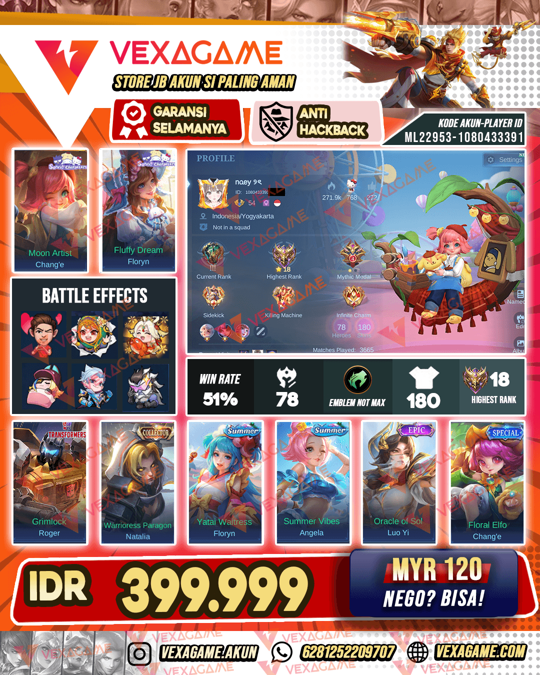 Change Sanrio | User Mid / Support