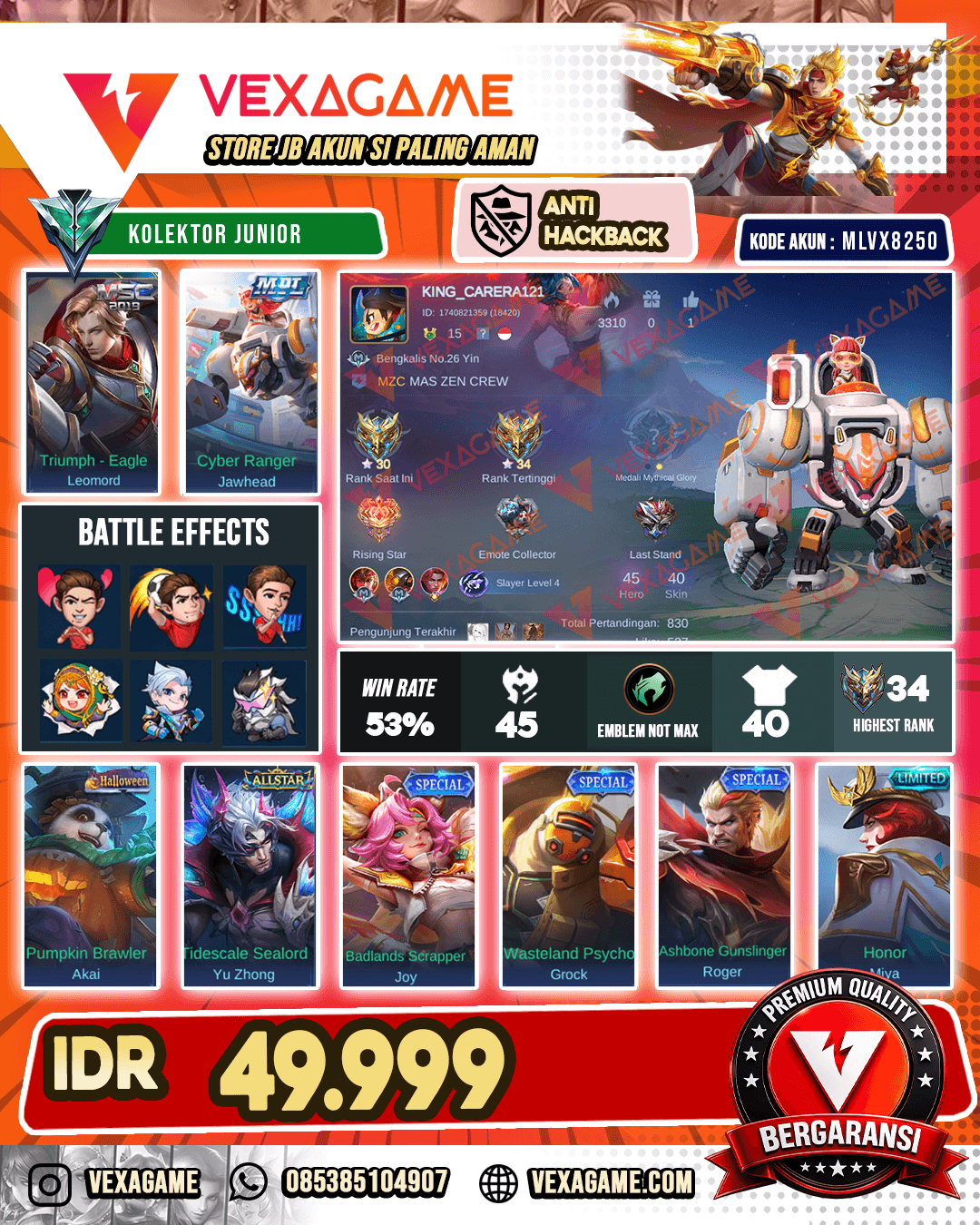Akun Murah Harga Merakyat