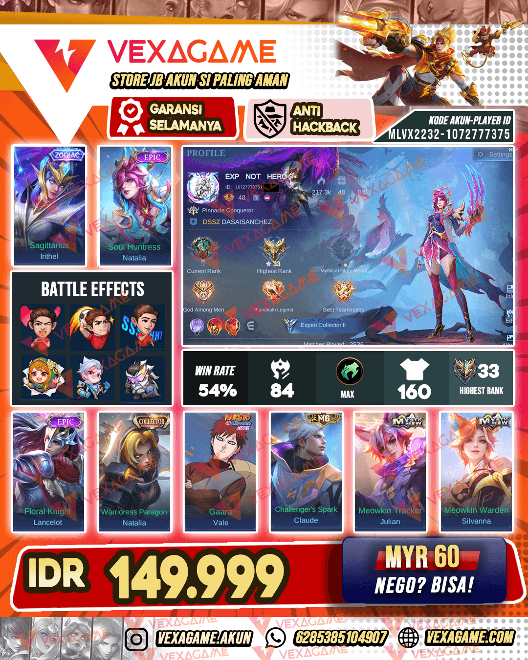 Natalia Epic | Irithel Zodiac
