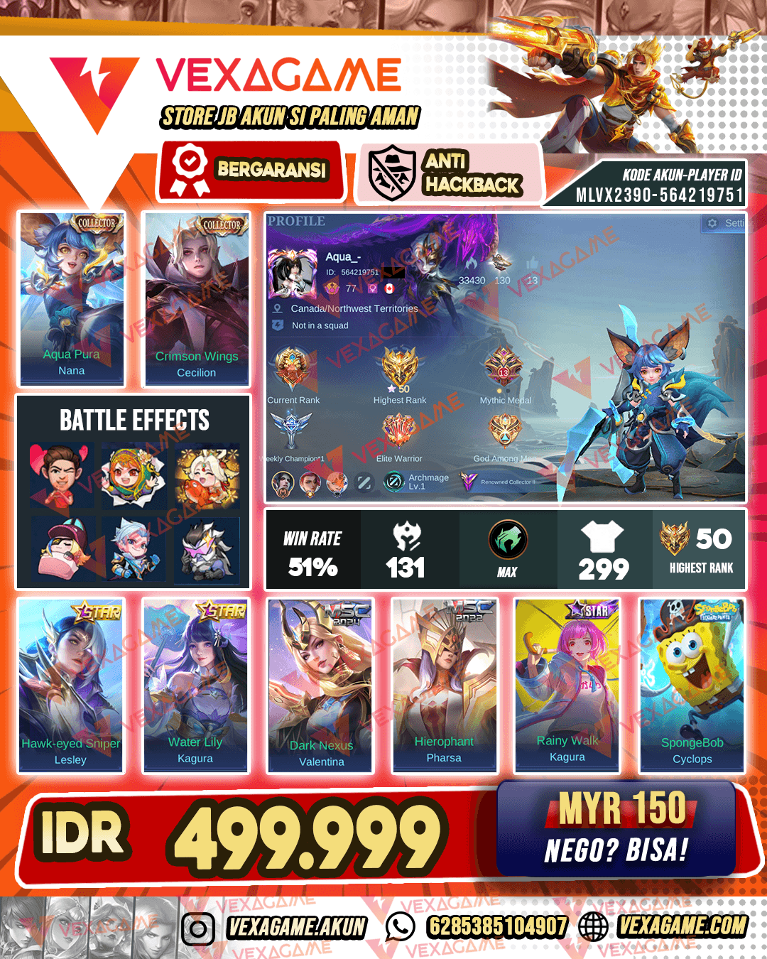 USER MAGE | Nana X Cecillion CC