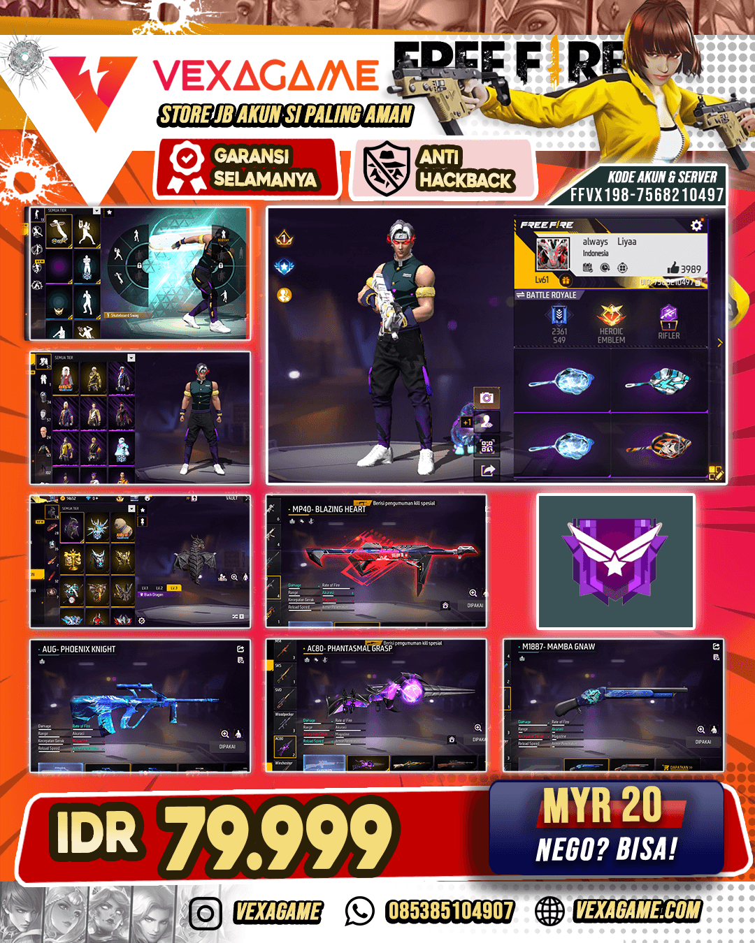 Akun Murah