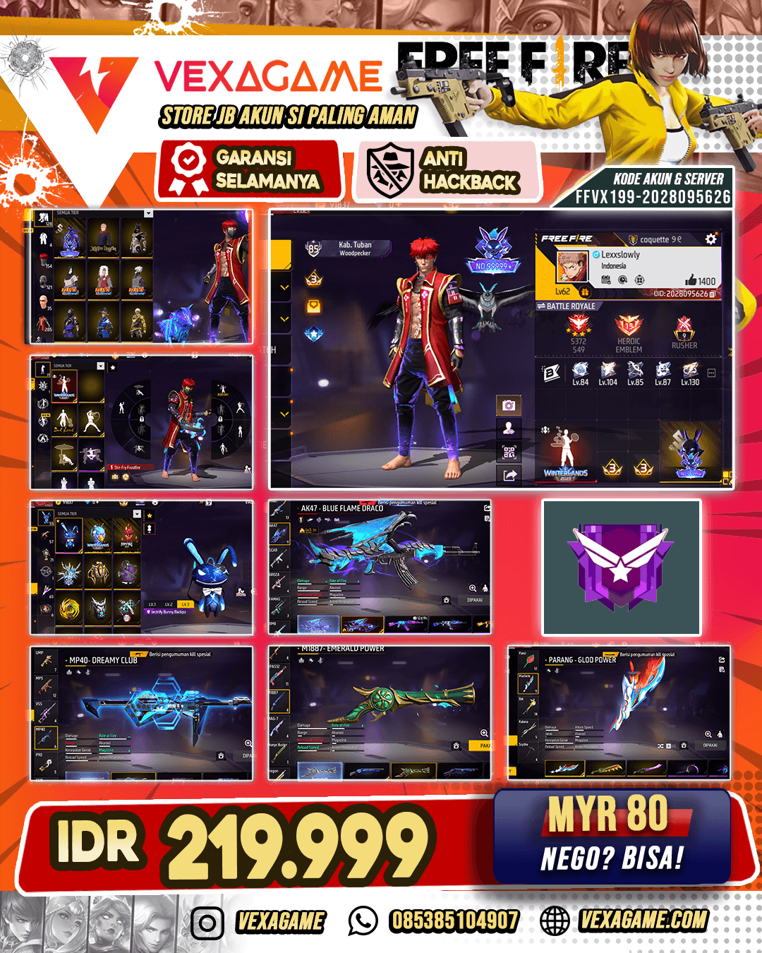 AK Dragon EVO | SG 3 Rasa | Vault 250++