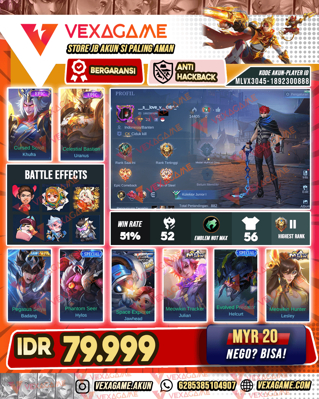Akun Murah