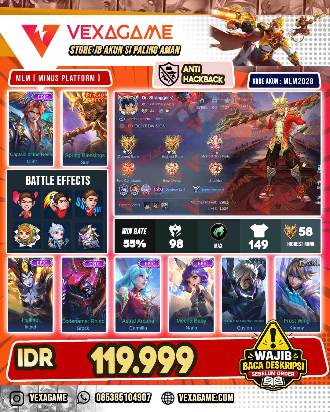 Clint Epic | Sun Lunar Fest