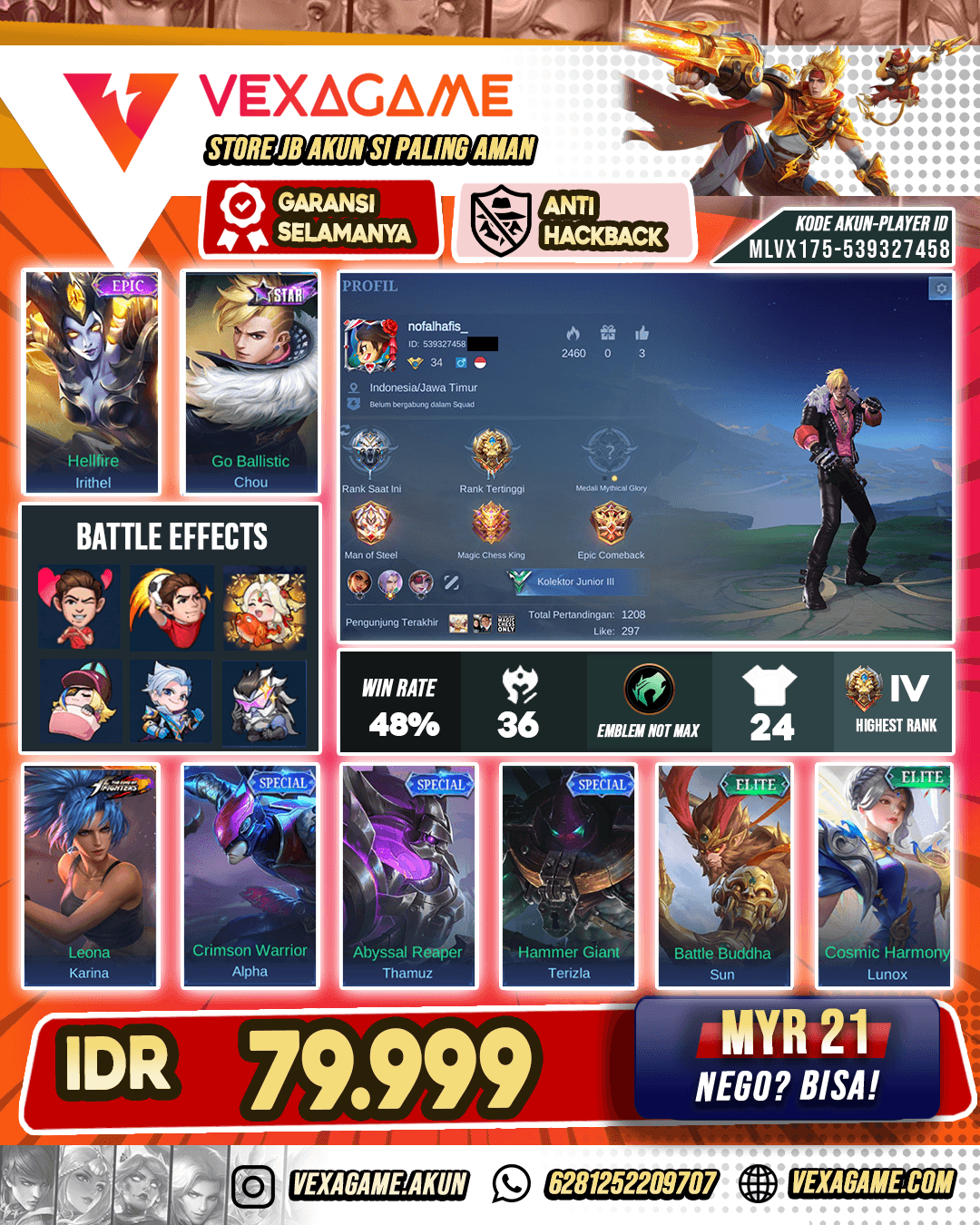 Akun Murah Meriah