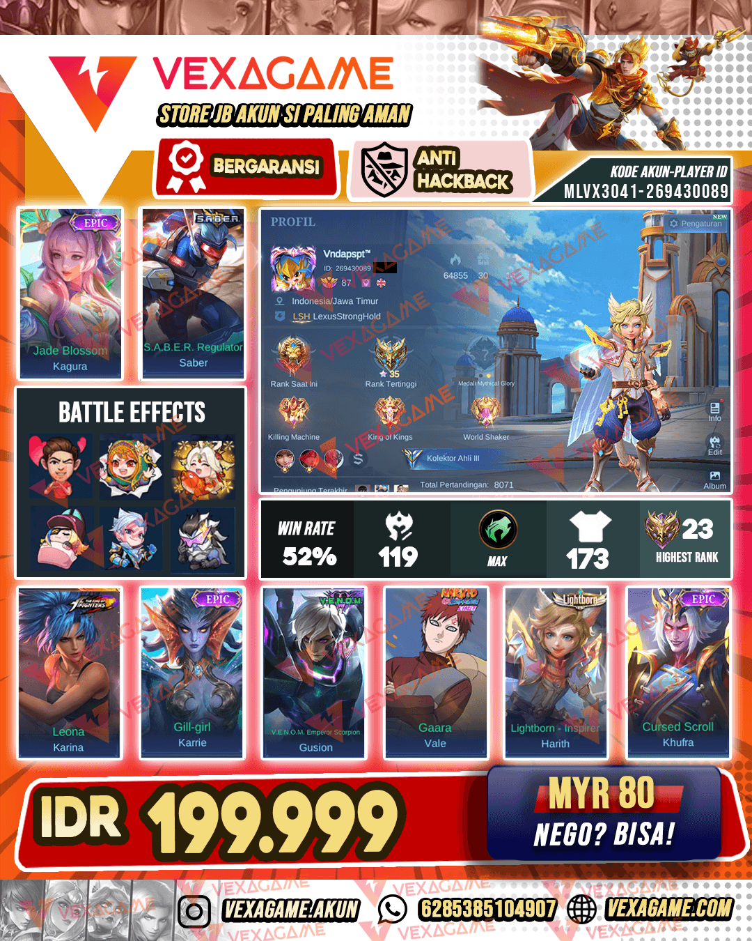 Harrith Lightbron | Kagura Epic