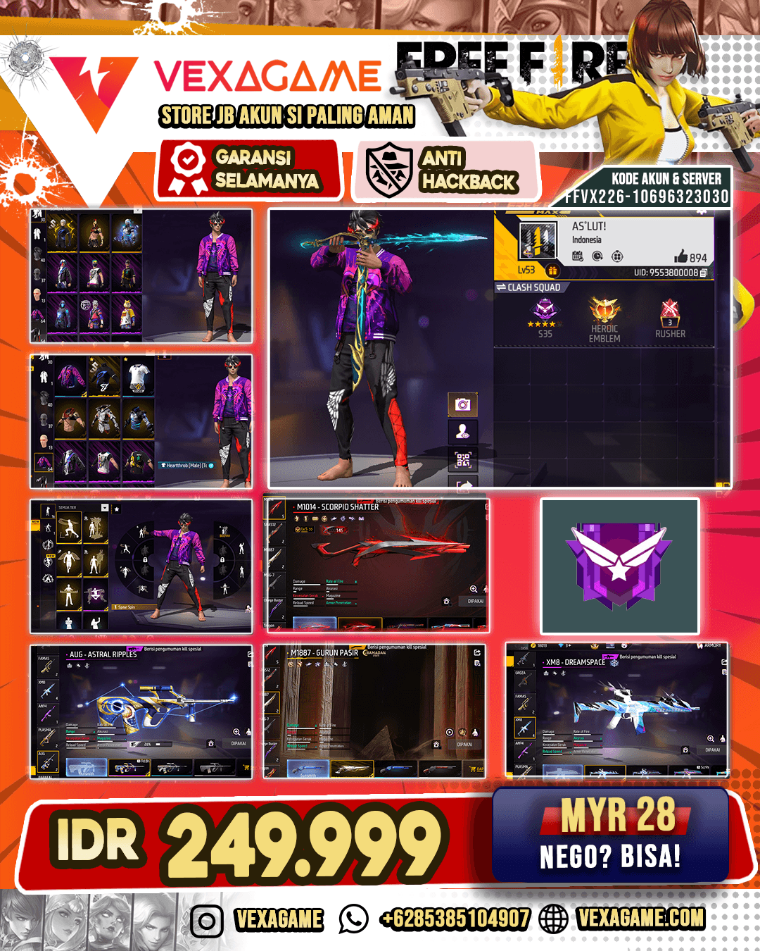 EVO SG PANJANG LV 5