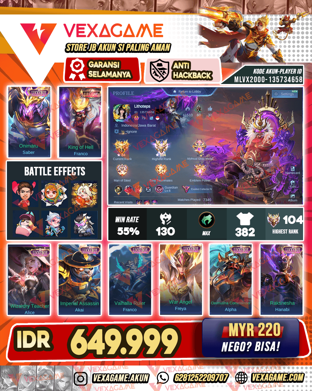 Franco :Legend | 8 Luckybox