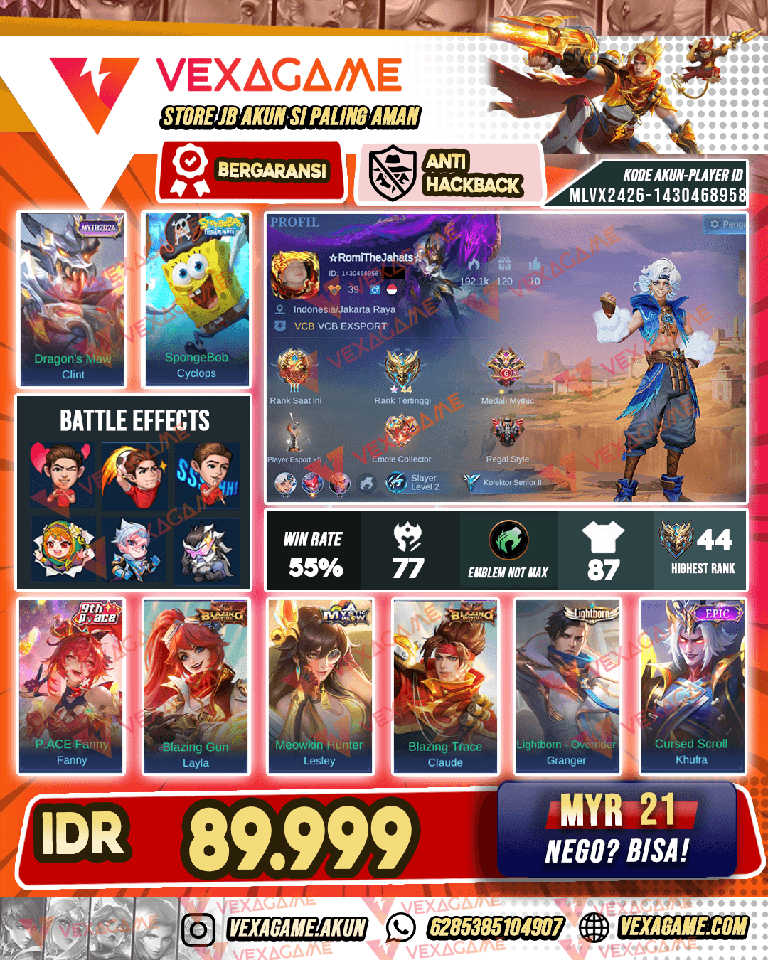 Akun Murah Pelajar