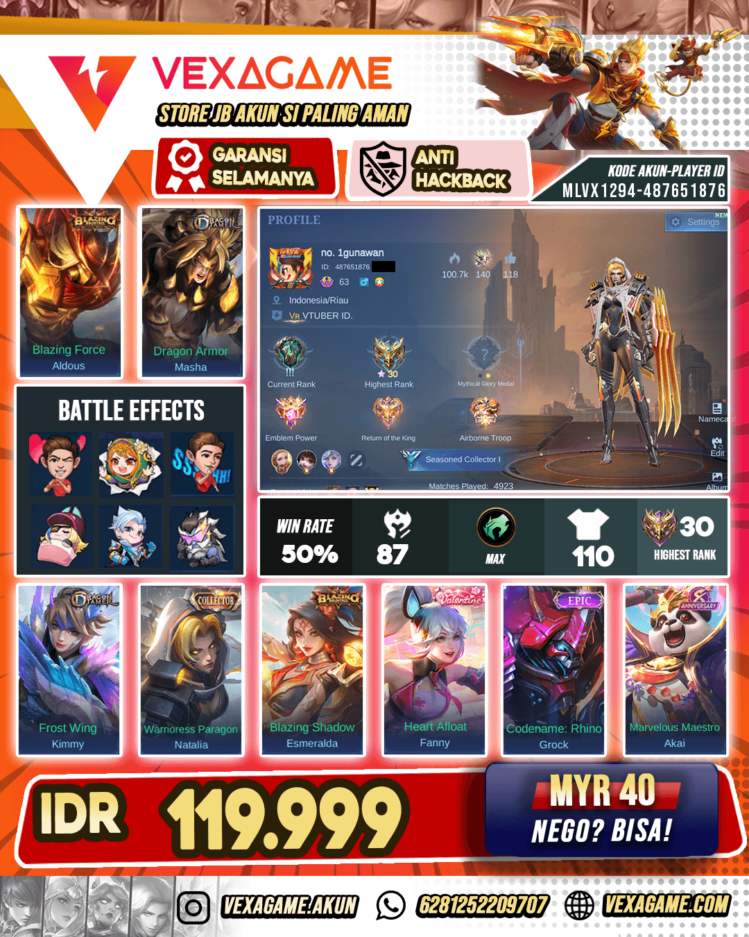 Natalia Collector | Emblem MAX