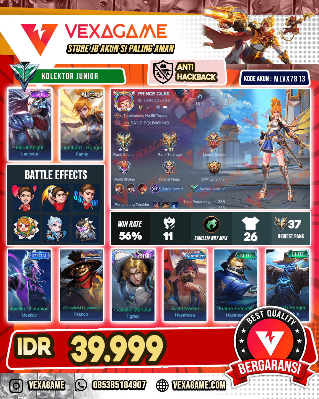 Akun Murah Harga Pelajar