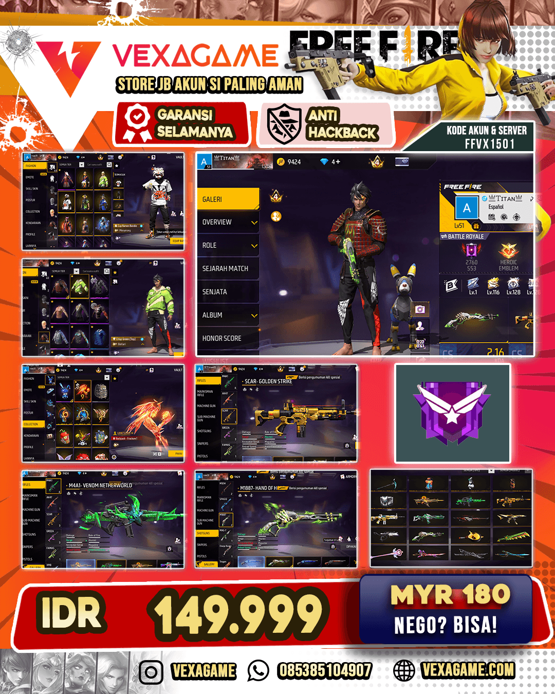 M4A1 2 Rasa | SCAR 2 Rasa | MP5 Crowned Glory | SG Lumut