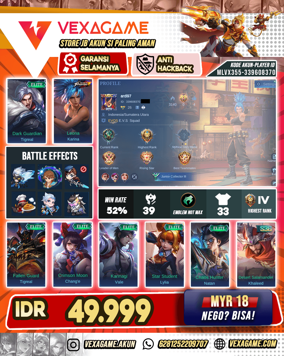 Akun Murah Meriah