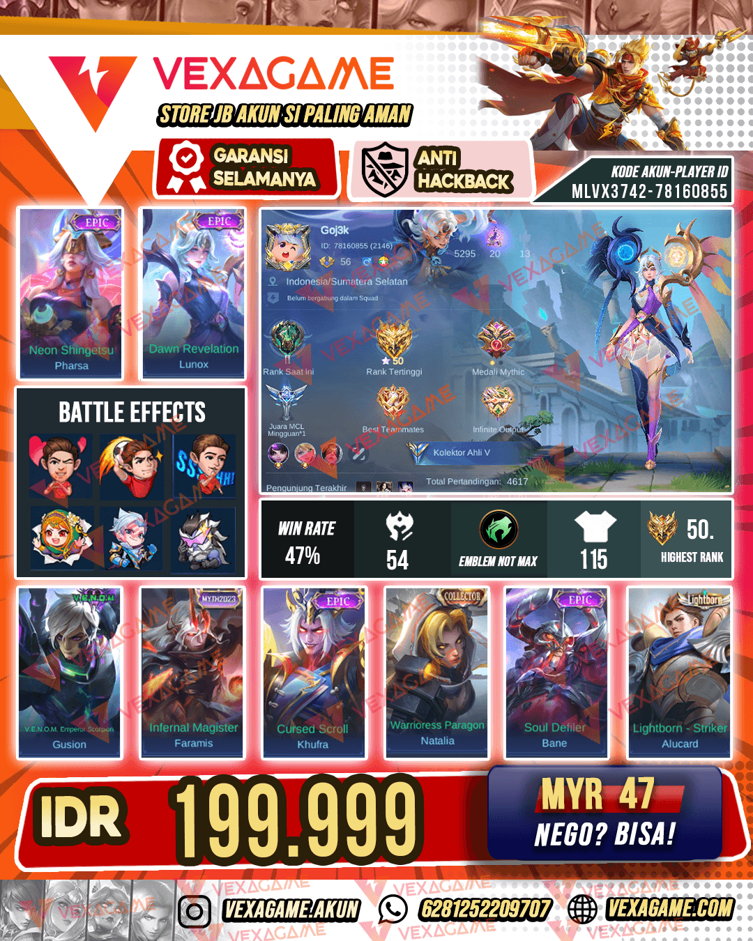 Lunox Epic | Parsha Epic